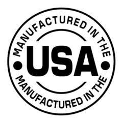 Manufactured in the USA Badge